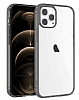 Buff Air Hybrid iPhone 12 Pro Max 6.7 in Ultra Koruma Smoke Black Klf