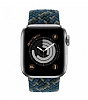 Buff Apple Watch Mix Color Braided rg Kordon 45mm Extra Large