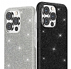 Buff Diamond Series iPhone 13 Pro Max Mavi Silikon Klf - Resim: 3