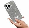 Buff Diamond Series iPhone 13 Pro Max Mavi Silikon Klf - Resim: 4
