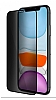 Buff iPhone 11 Pro Max / XS Max 5D Privacy Ekran Koruyucu - Resim 1