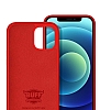 Buff iPhone 12 Pro Max 6.7 in Rubber S Red Silikon Klf - Resim 2