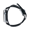Burkley Apple Watch CUFF RST1 Siyah Gerek Deri Kordon (42 mm) - Resim 2