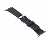Burkley Apple Watch CZ01 Lacivert Gerek Deri Kordon (42 mm) - Resim 1