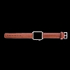 Burkley Apple Watch RST2 Kahverengi Gerek Deri Kordon (38 mm) - Resim 1