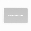Business Card Dijital Silver Kartvizit - Resim: 7