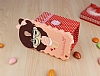 Candy House Samsung N7505 Galaxy Note 3 Neo Sleepy Girl Pembe Silikon Klf - Resim 2