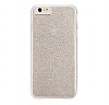Case Mate Glam iPhone 6 Plus / 6S Plus Silikon Kenarl effaf Simli Rubber Klf - Resim: 5