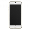 Case Mate Glam iPhone 6 Plus / 6S Plus Silikon Kenarl Simli Gold Rubber Klf - Resim 3
