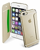 Cellular Line Clear Book iPhone 6 / 6S Deri Kapakl Gold Klf - Resim 2