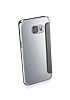 Cellular Line Clear Book Samsung Galaxy S6 Edge Deri Siyah Kapakl Klf - Resim 4