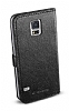 Cellular Line Samsung Galaxy S5 Book Essential Siyah Klf - Resim 1