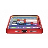 Cellularline iPhone 12 Pro Max Sensation Soft Krmz Silikon Klf - Resim: 2