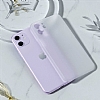 Coblue iPhone 12 Mini 5.4 in Ultra nce Beyaz Rubber Klf - Resim 3