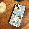 Dafoni Art iPhone 12 Mini 5.4 in Cold Deer Klf - Resim 1