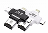 Eiroo Lightning, Micro USB ve USB Type-C OTG Kart Okuyucu - Resim: 6