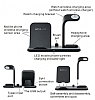 Eiroo AirPods, Apple Watch ve iPhone Lightning Siyah Masast Dock - Resim: 2