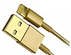 Eiroo Lightning Gold USB Data Kablosu 1m - Resim 1