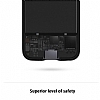 Eiroo iPhone 7 Plus / 8 Plus 3600 mAh Siyah Standl Bataryal Klf - Resim 1