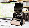 Eiroo LG Q6 Micro USB Masast Dock Siyah arj Aleti - Resim 6