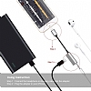 Eiroo Lightning 3.5 Jack oaltc Silver Adaptr - Resim: 2