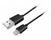 Eiroo Lightning Siyah USB Data Kablosu 1.50m - Resim 1