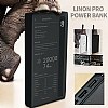 Cortrea Linon Pro 20000 mAh Powerbank Siyah Yedek Batarya - Resim: 3