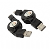 Cortrea Makaral Micro USB Siyah Data Kablosu 75cm - Resim 4