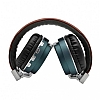Cortrea Metal Sport Katlanabilir Mavi Bluetooth Kulaklk - Resim 4