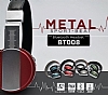 Cortrea Metal Sport Katlanabilir Yeil Bluetooth Kulaklk - Resim 3