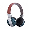 Cortrea Metal Sport Katlanabilir Mavi Bluetooth Kulaklk - Resim 3
