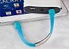 Cortrea Micro USB Bileklik Beyaz Ksa Data Kablosu 21cm - Resim 8