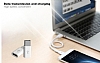 Eiroo Micro USB Giriini USB Type-C Girie Dntrc Siyah Adaptr - Resim 2