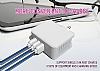 Cortrea Power Up Yksek Kapasiteli 4 USB Port oklu Ev arj Adaptr - Resim 4