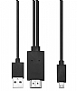 Cortrea Samsung Micro USB to HDMI Grnt Aktarm Adaptr 1.83m - Resim 1