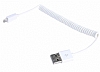 Cortrea Spiral Micro USB Beyaz Data Kablosu 1m - Resim: 1