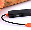 Eiroo USB Type-C oklu USB Girili Ethernet Dntrc Adaptr - Resim 1