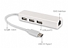 Eiroo USB Type-C oklu USB Girili Ethernet Dntrc Adaptr - Resim 7