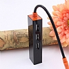 Eiroo USB Type-C oklu USB Girili Ethernet Dntrc Adaptr - Resim 3