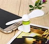 Eiroo Universal Lightning & Micro USB Beyaz Mini Fan - Resim: 1