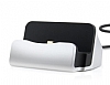 Eiroo Universal Micro USB Masast Dock Silver arj Aleti - Resim 12