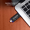 Eiroo USB Type-C ve Micro USB Siyah Kart Okuyucu - Resim 1