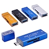 Eiroo USB Type-C ve Micro USB Turuncu Kart Okuyucu - Resim 1