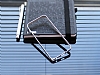 COTEetCI iPhone SE / 5 / 5S Metal Round Bumper Silver Klf - Resim 1