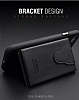 Dafoni Air Jacket iPhone 6 / 6S Czdanl Siyah Deri Klf - Resim 6