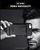 Dafoni Air Jacket iPhone SE 2020 Czdanl Siyah Deri Klf - Resim 6