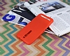 Dafoni Air Slim Asus ZenFone 2 Ultra nce Mat Krmz Silikon Klf - Resim 1