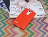 Dafoni Air Slim LG G3 Ultra İnce Mat Kırmızı Silikon Kılıf - Resim: 1