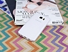 Dafoni Air Slim Samsung Galaxy Note 5 Ultra nce Mat effaf Beyaz Silikon Klf - Resim: 1