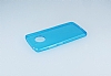 Dafoni Aircraft Motorola Moto G5 Ultra nce effaf Mavi Silikon Klf - Resim: 2